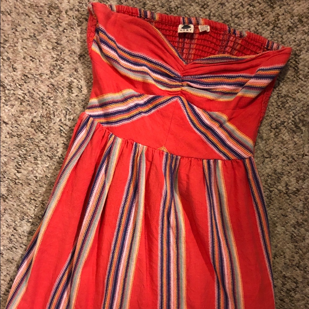 Strapless Roxy Sundress